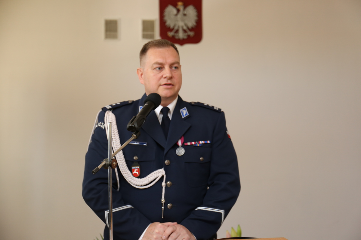 mł. insp. Tomasz Gil Komendant Wojewódzki Policji w Lublinie
