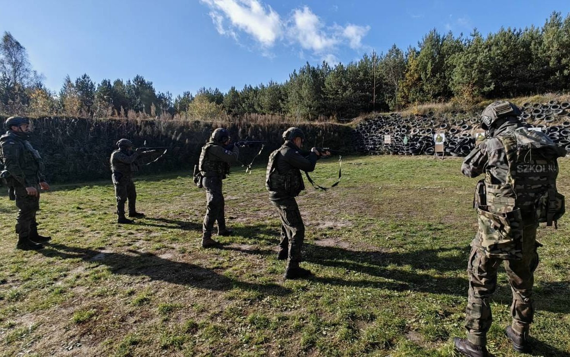 żołnierze podczas szkolenia