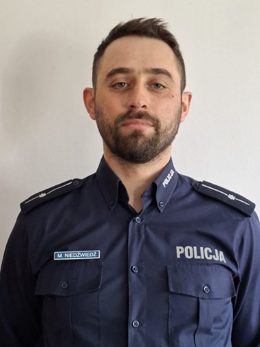 mł. asp. Marcin Niedźwiedź