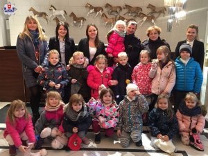 Dzielnicowy z wizytą u przedszkolaków