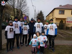 Uczestnicy VII Biegu Pamięci Żołnierzy Wyklętych „Tropem Wilczym”