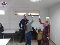 Spotkanie policjantów z uczniami