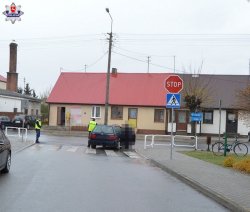 miejsce wypadku drogowego