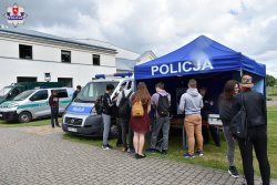 stoisko policyjne podczas Dni Otwartych