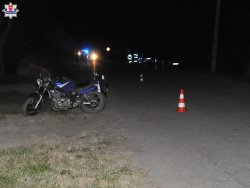 miejsce wypadku drogowego