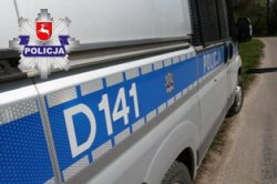 fragment radiowozu policyjnego