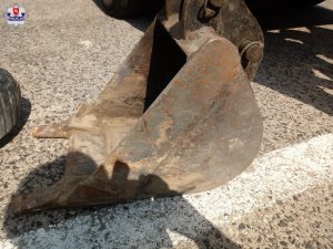 odzyskana łyżka koparki