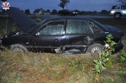 uszkodzony samochód