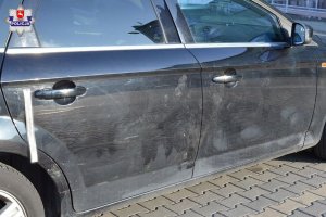 uszkodzony samochód