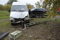 uszkodzony samochód