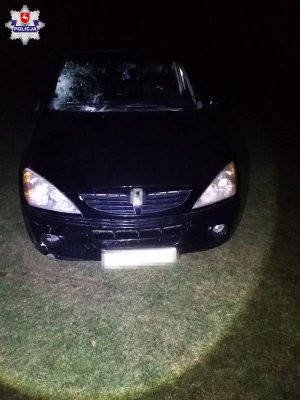 uszkodzony samochód