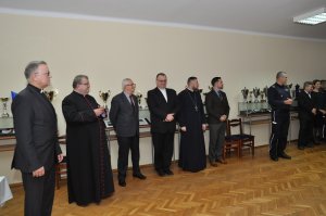 komendant Miejski Policji i zaproszeni goście