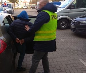 zatrzymany mężczyzna