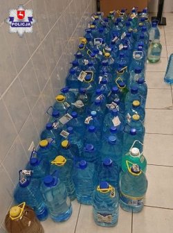 zabezpieczony alkohol