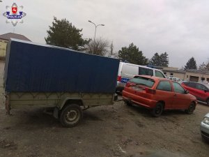 zatrzymany samochód