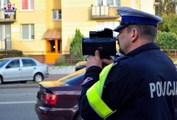 policjant Wydziału Ruchu Drogowego