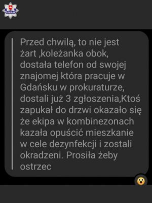 treść wiadomości