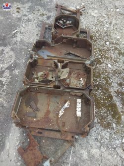 odzyskane mienie metalowe