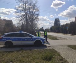 policjanci Wydziału Ruchu Drogowego