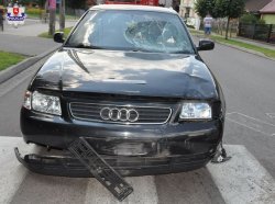 uszkodzony samochód