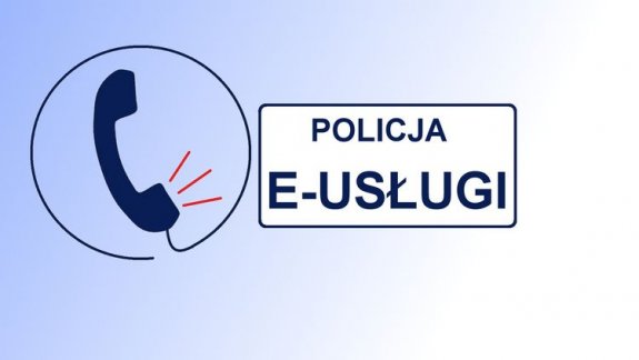 logo z napisem Policja e-usługi