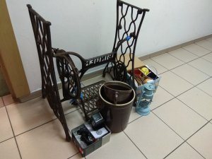 część odzyskanych przedmiotów