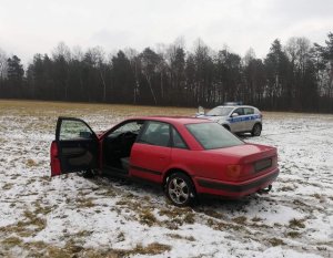 zatrzymany samochód