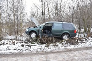 uszkodzony volkswagen