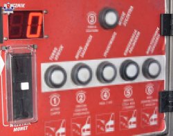 panel automatu myjni samoobsługowej