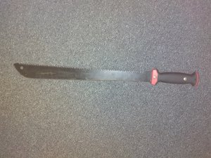 zabezpieczona maczeta