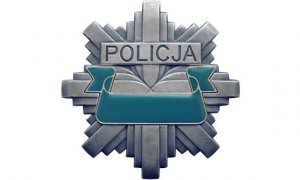 gwiazda z napisem POLICJA