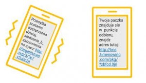 Ostrzeżenie w sprawie oszukańczych linków w wiadomościach SMS
