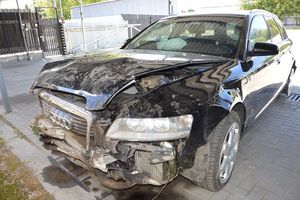 uszkodzone audi