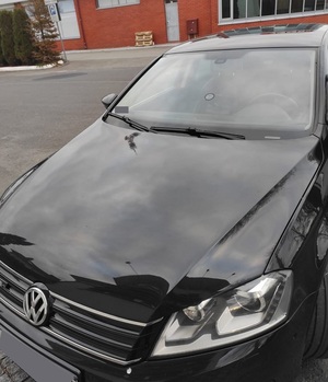 fragment samochodu, który sprawca usiłował ukraść