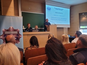 Komendant Miejski Policji w Białej Podlaskiej zabiera głos.