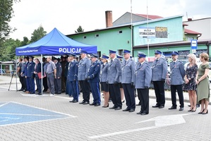 kadra kierownicza podczas uroczystości