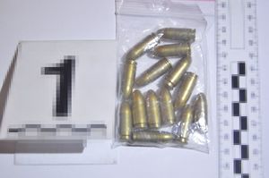 zabezpieczona amunicja