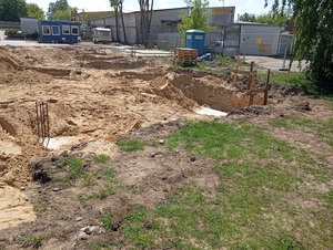 miejsce znalezienia niewybuchu