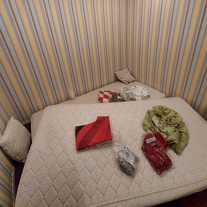 wnętrze pomieszczenia w trucku