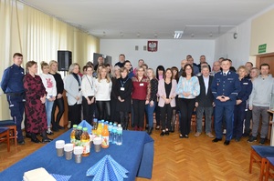 wspólne zdjęcie pracowników z kierownictwem