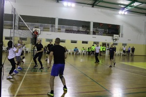 policjanci podczas turnieju