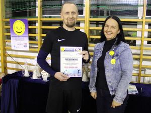 policjanci podczas turnieju