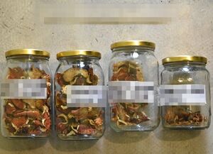 muchomory w słoikach