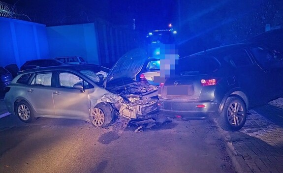 uszkodzone pojazdy