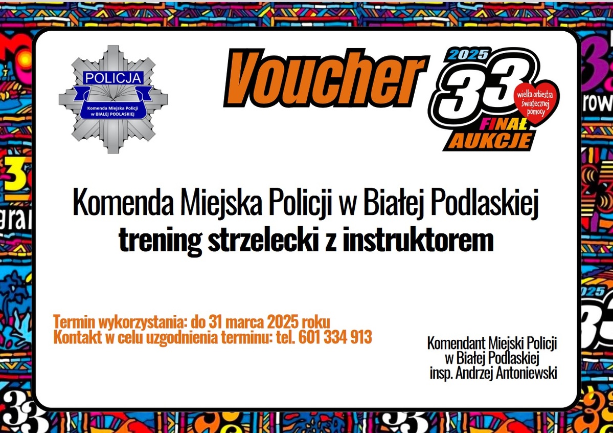 Bialscy policjanci grają z WOŚP