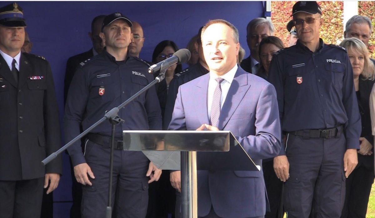 fot. wystąpienie Wójta gm. Wisznice