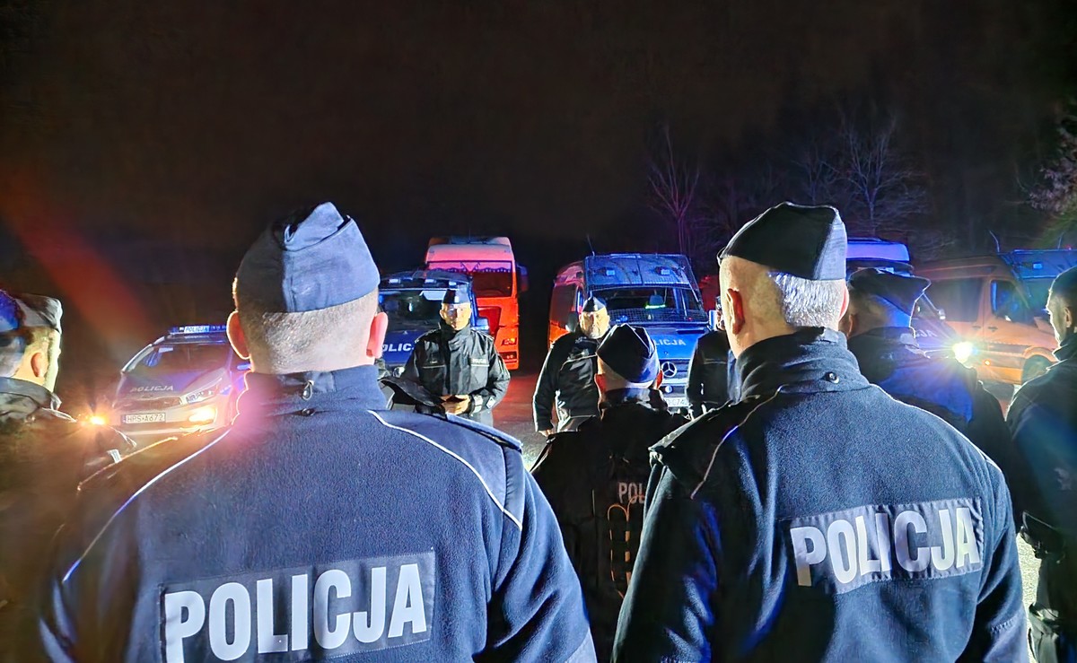 Spotkanie komendanta z Policjantami