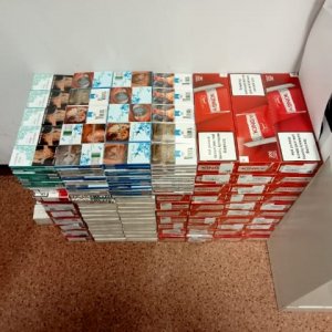 zabezpieczone bezakcyzowe papierosy