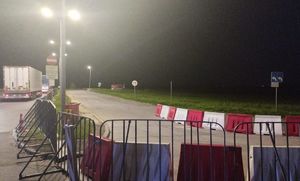 przejście drogowe w Koroszczynie