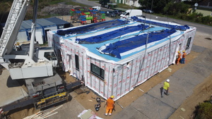 Budowa Posterunku Policji w Piszczacu.